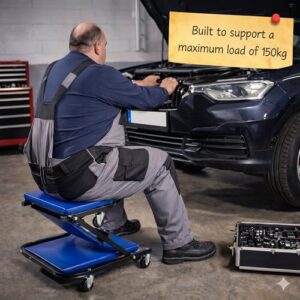 Rolling Garage Work Crawler Board Bench
