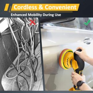 8 Variable Speed Car Polisher for Detailing/Waxing/Polishing