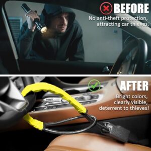High Visibility Car Lock Anti-Theft Device