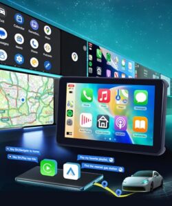 7" HD IPS Touch Screen Bluetooth FM Transmitter Mirror Link OTA SuperLink AUX 7-32V