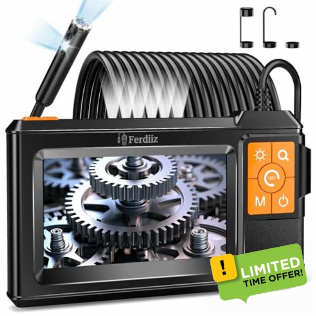 Borescope Camera with Illuminator