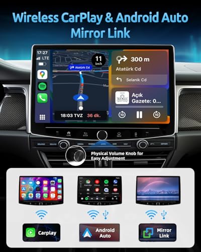 10.1-inch IPS HD Touchscreen MP5 Car Display