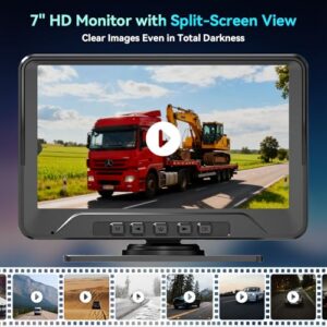 IP69 Waterproof with 20m Cable 170° Wide View Rear View Parking System Easy Install for Cars