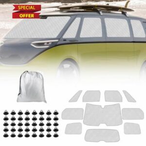 Window Sunshade Compatible with VW ID Buzz 2022-2026 SWB
