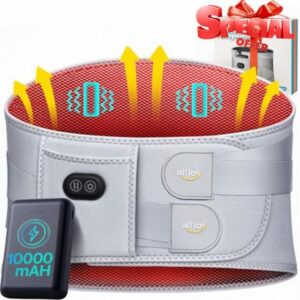 ALLJOY 170cm Cordless Heat Pad for Back Pain Relief