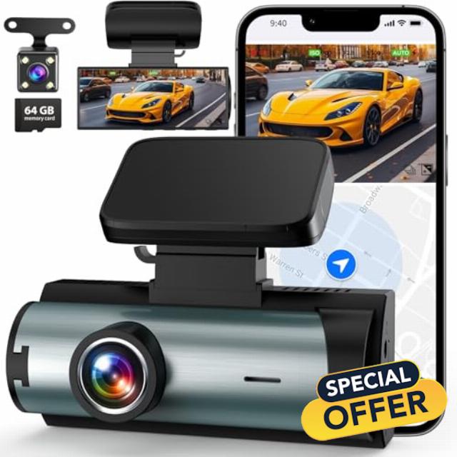 Dash Cam Front and Rear