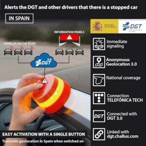 Mandatory Car Warning Light 2026 in ES