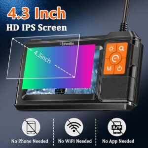 Ferdiiz Endoscope Inspection Camera with Illuminator
