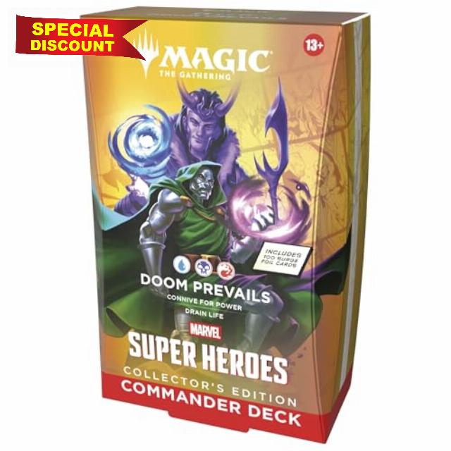 Magic: The Gathering | Marvel Super Heroes Collector’s Edition Commander Deck - Doom Prevails