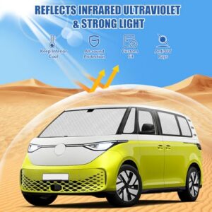 10 PCS Sunshade Front Screen Cover Protection Set