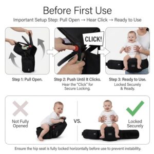 3-in-1 Ergonomic Baby Carrier for Newborn to Toddler