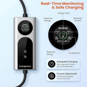 5M 3kW 13A Electric Car Charging Cable