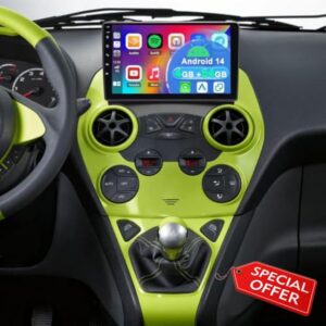 4+64GB Android 14 Car Stereo for Ford Ka 2008-2014 for Ford KA Edge 2010 with Carplay Android Auto