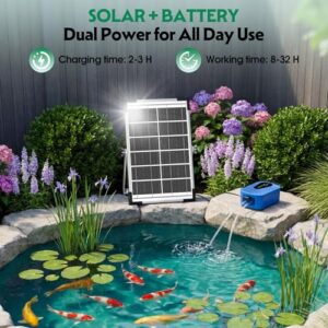 Solar Air Pump for Garden