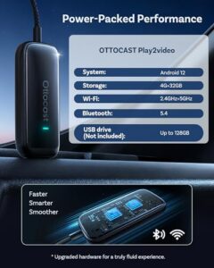 AI Box Wireless CarPlay Android Auto Adapter