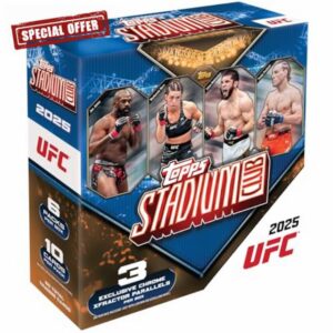 2025 Topps Stadium Club UFC - Factory Sealed - Mega Box