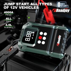 Portable Tire Inflator 8L Gas & 8L Diesel LED Light