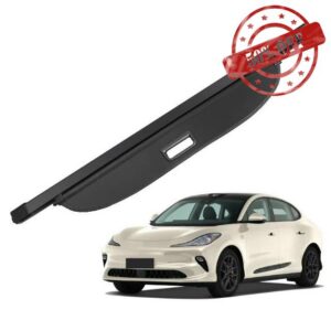 Retractable Cargo Cover For MG For IM6 2023 2024 2025 2026 Retractable Trunk Cargo Cover Parcel Rack Anti-Peeping Shield Privacy Interior Accessories Parcel Shelf(Carbon Fiber)