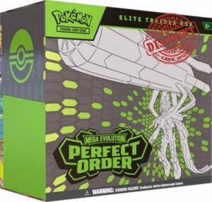 Pokémon TCG: Mega Evolution—Perfect Order Elite Trainer Box (1 Full-Art Promo Card