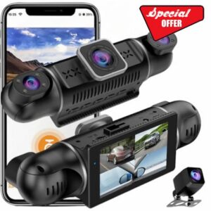 Zengest 4 Channel Dash Cam 360° View