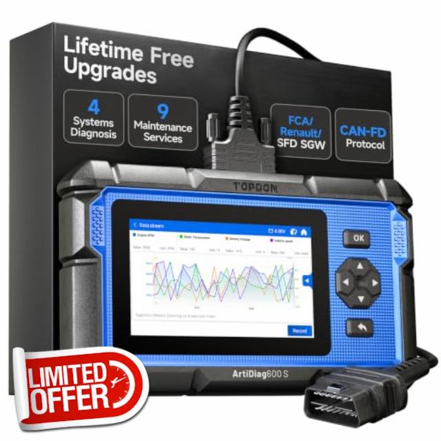 TOPDON ArtiDiag600S OBD2 Code Reader