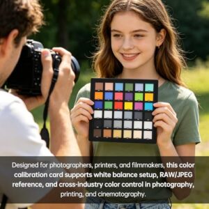 8.3" X 8.3" White Balance and Color Calibration Charts