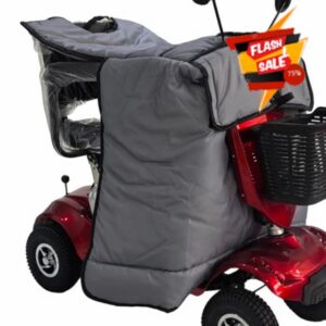 Mobility Scooters Accessories Waterproof Rain Cover Leg Blanket Electric Scooter Shelter Universal (Grey)