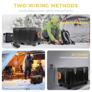 Ventilation Mode & Auto Start-Stop for Campervan Car Trucks Bus RV Traile