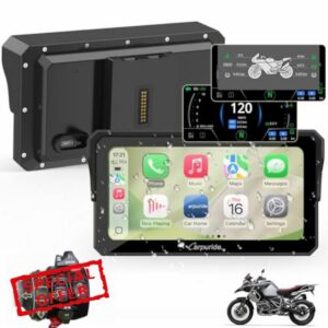 Carpuride W602BS Pro Carplay Screen for BMW Motorcycles