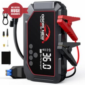 Jump Starter Power Pack 8000A with Air Compressor 150PSI