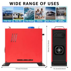 Upgraded Matte Metal Parking Heater with 270°C Overheat Protection