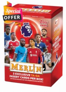 Topps Merlin Premier League 2026 - Value Box | 4 cards per pack