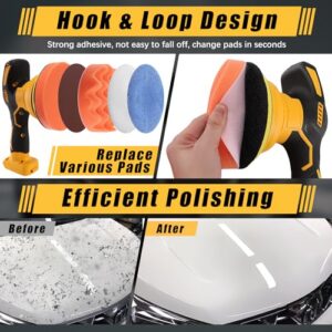 Car Detailing/Polishing/Waxing Buffers and Polishers Kit (No Battery)