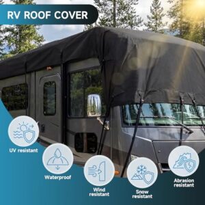 Motorhome Top Cover Roof with Straps for Campe