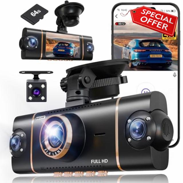 4 Channel Dash Cam