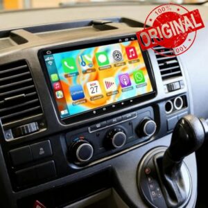 2GB RAM 64GB ROM Car Stereo for Volkswagen Transporter T5 2010-2015 Radio w/Apple Carplay Android Auto Double Din Head Unit Sat Nav