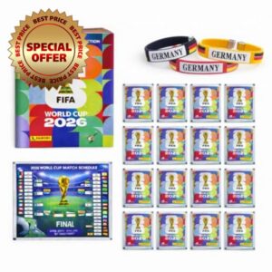 XXL Fan Starter Set World Cup 2026 – Original Panini Sticker Album & Stickers