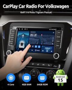 2 Din Bluetooth Radio mit 7 Inch Touchscereen FM RDS GPS WiFi Navi