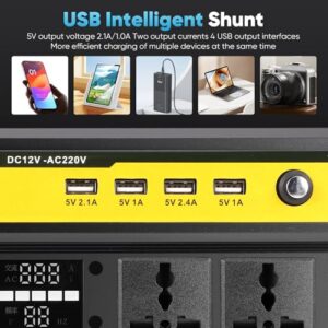 2 UK Socket & 2 Cigarette Interface