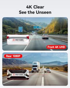 4K/2.5K Full HD Dash Camera for Cars