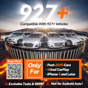Mini Wireless Car play Dongle for iPhone & Cars