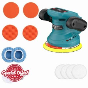 Cordless Car Buffer Polisher Compatible with Makita 18V Battery (No Battery)