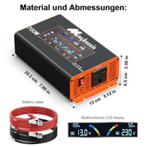 Car Adapter with LCD Display for Travel