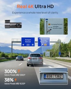 4K Dash Cam for Parking Monitor