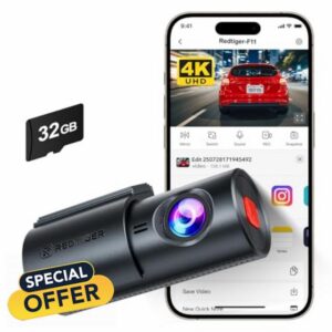 REDTIGER 4K Dash Cam Front