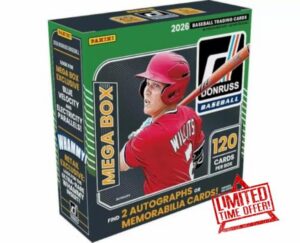 2026 Panini Donruss Baseball Mega Box