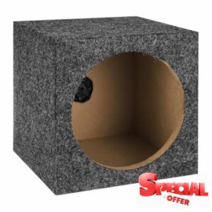 sourcing map 8 Inch Ported Wooden Speaker Enclosure