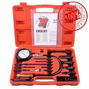 DAYUAN 17 pc Diesel Engine Compression Tester Kit Tool Set Automotive Compresso