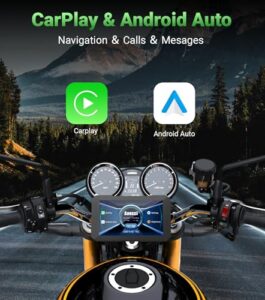 GPS Navigation System Compatible with Apple CarPlay & Android Auto