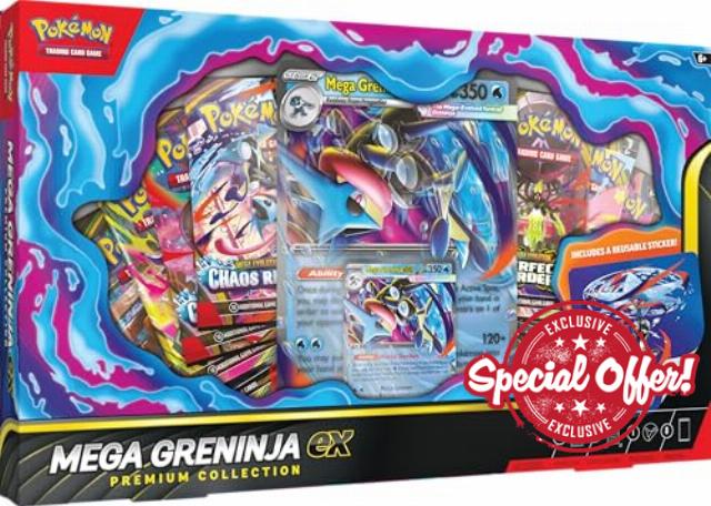 Pokémon TCG: Mega Greninja ex Premium Collection (1 Foil Promo Card